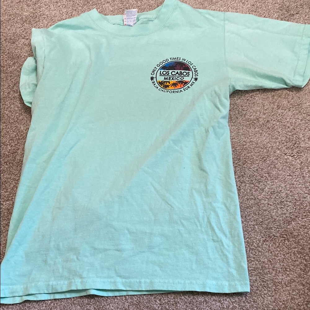 Los Cabos Kids Mint Green T-Shirt